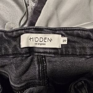 Hidden Los Angeles Women's Gray Ankle Jeans